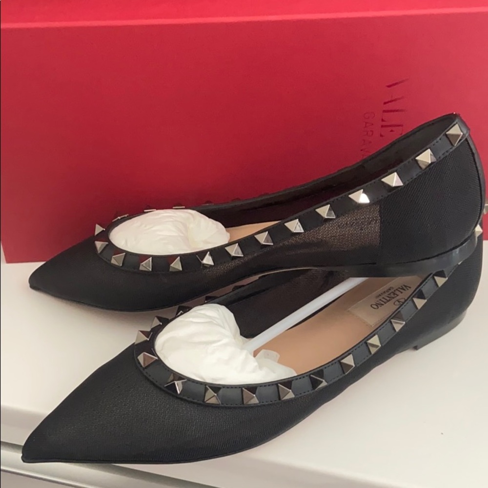 Valentino studs flats